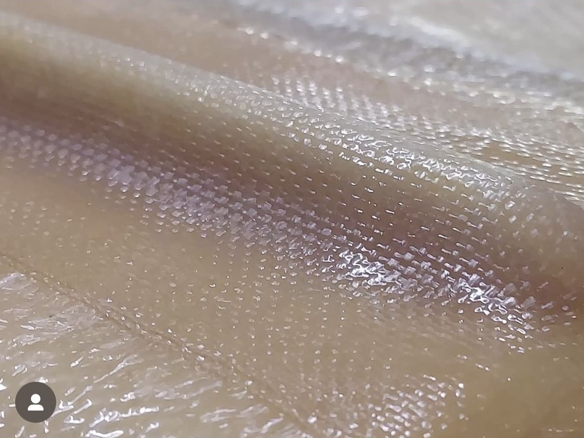Apollo Beach marine fiberglass lamination and finish repair closeup by Gulf Coast Fiberglass and Gelcoat